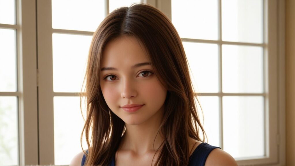 好き避けか脈なしか迷いながらも前向きな表情の女性